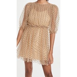 O.P.T Lutz Polka Dot Dress Small